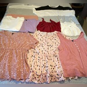 Shein 4X Nice Dressy Shirts/Tanks